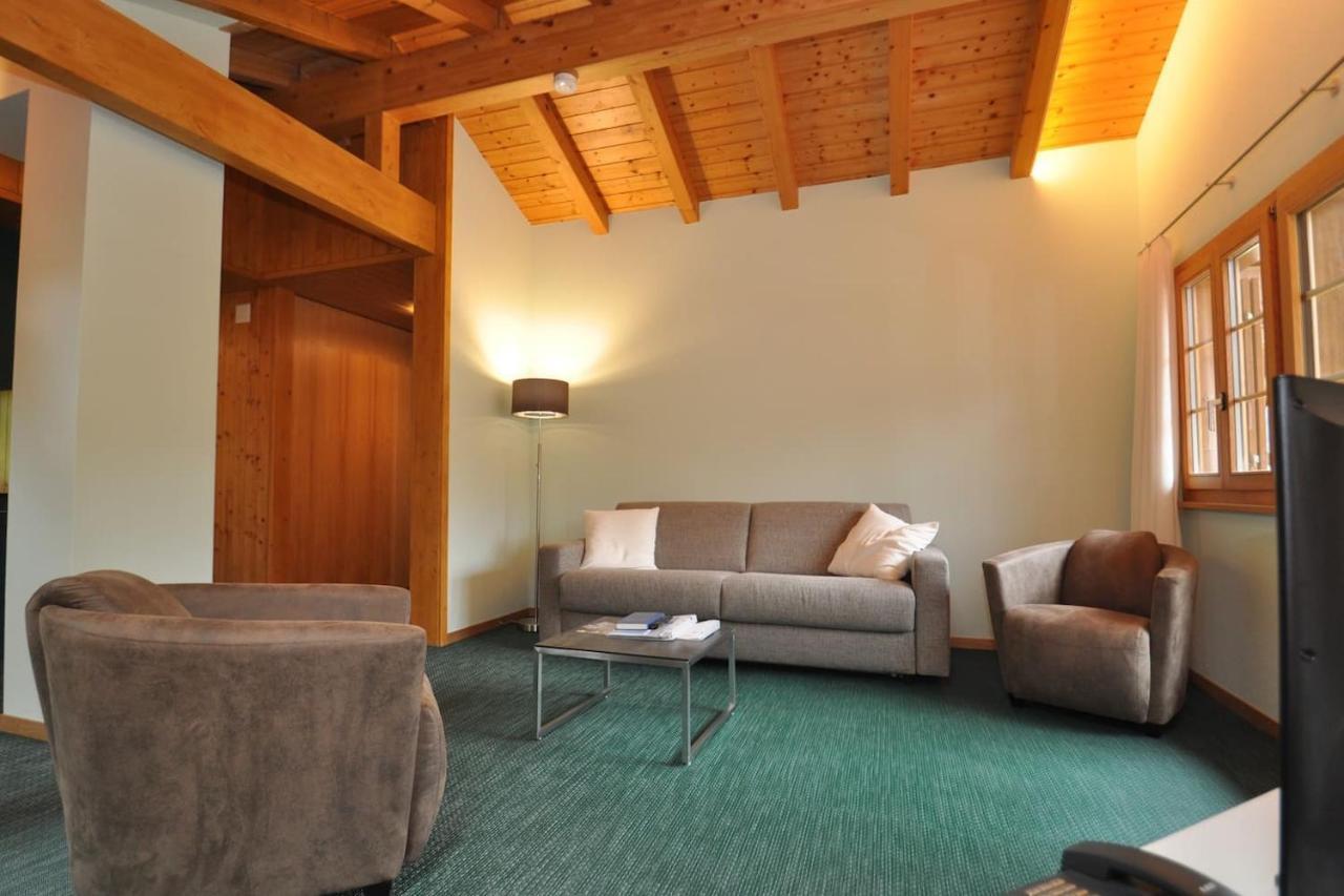 Ferienwohnungen Hotel Alpina Adelboden Exterior photo